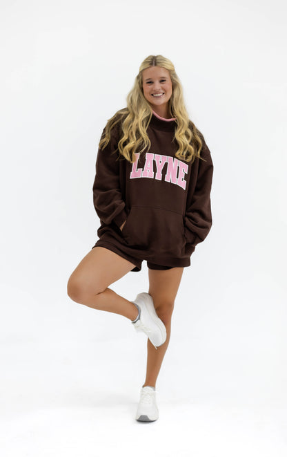 Cherry Mocha Mockneck