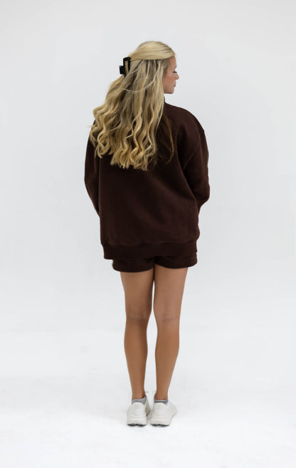 Cherry Mocha Mockneck