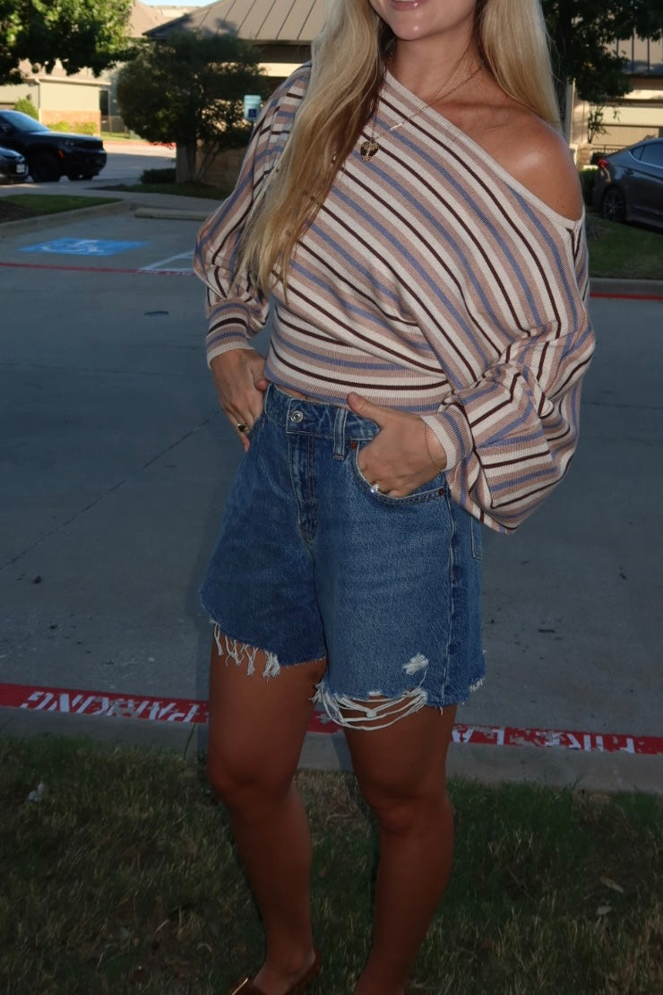 Coastline Striped Top