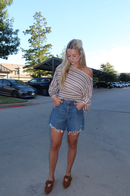 Coastline Striped Top